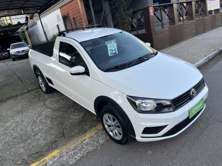 VOLKSWAGEN - SAVEIRO - 2021/2021 - Branca - R$ 71.900,00