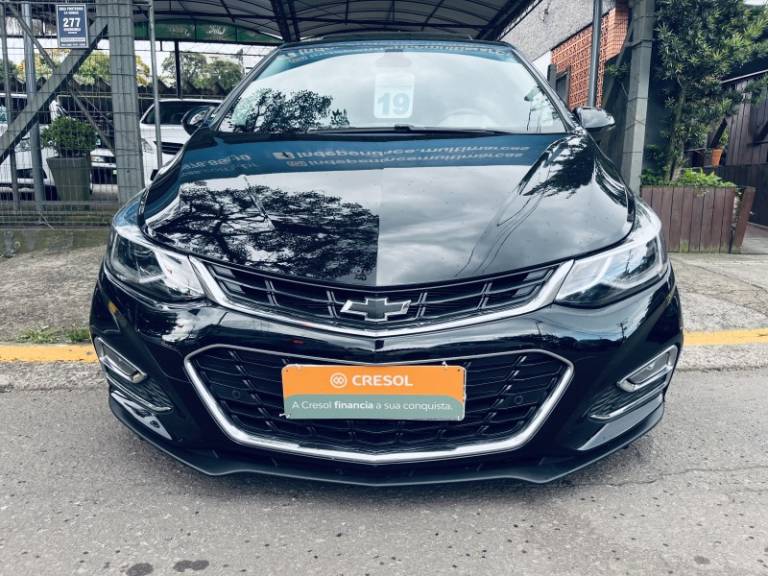 CHEVROLET - CRUZE - 2018/2019 - Preta - R$ 109.000,00